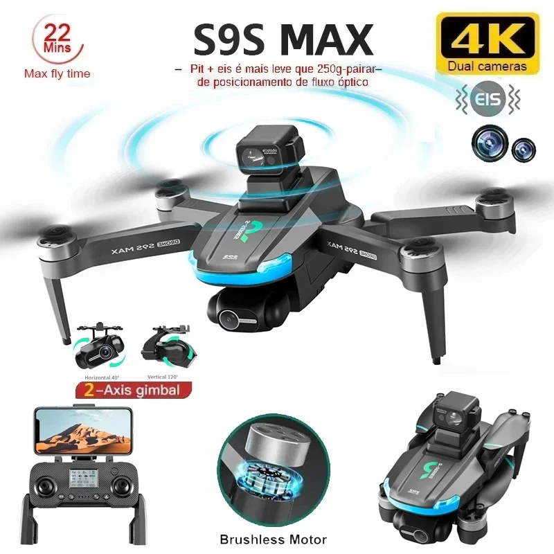 Rc Helicopter Case - NOWOŚĆ S9S MAX MINI Drone 4K
