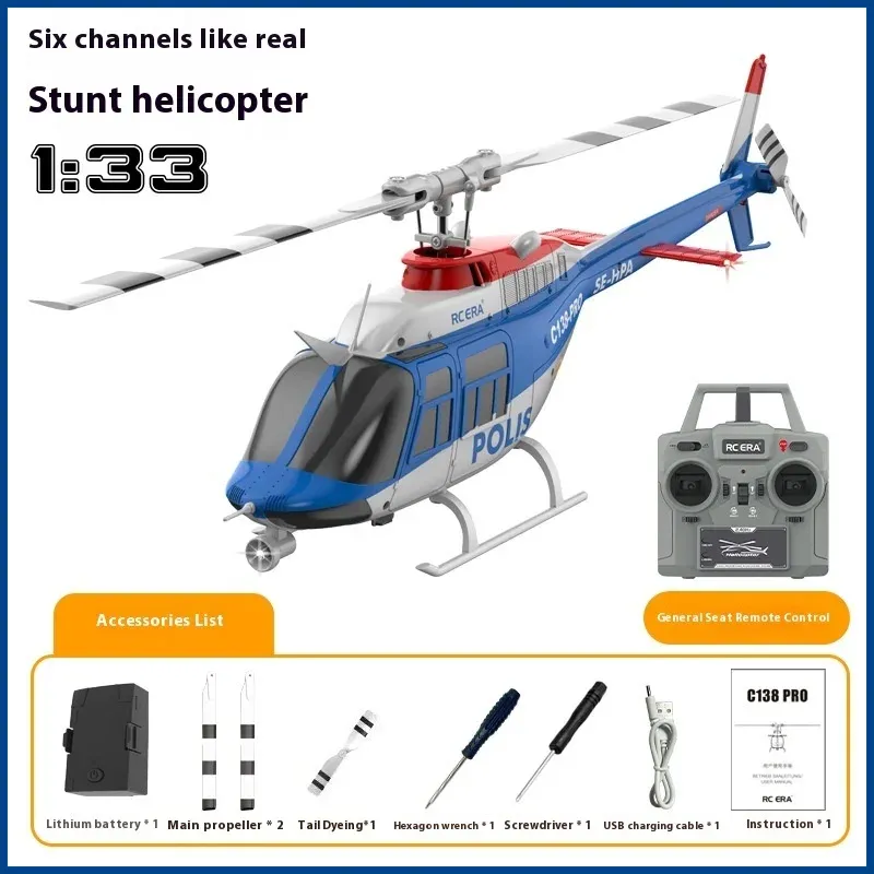 C138pro Inteligentny Helikopte – Rc Helicopter Gas recenzja i cena