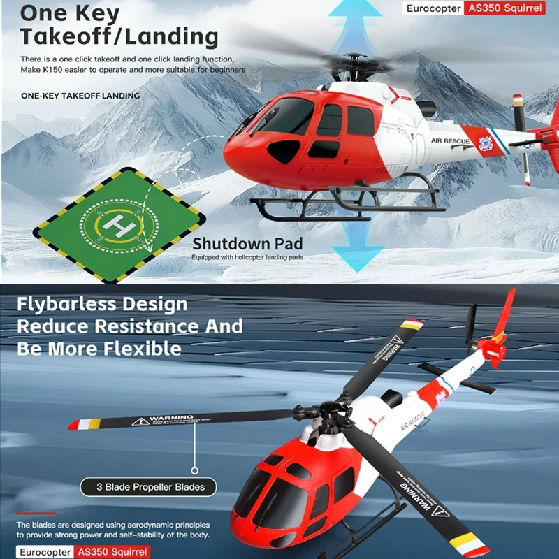 Helikopter RC WLtoys 4CH K150- – Rc Helicopter Gas recenzja i cena