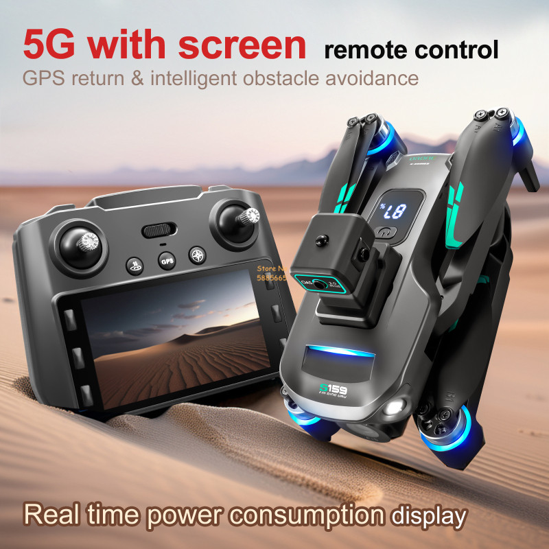 Podwójna kamera 8K 5G WIFI FPV – Rc Helicopter Case recenzja i cena