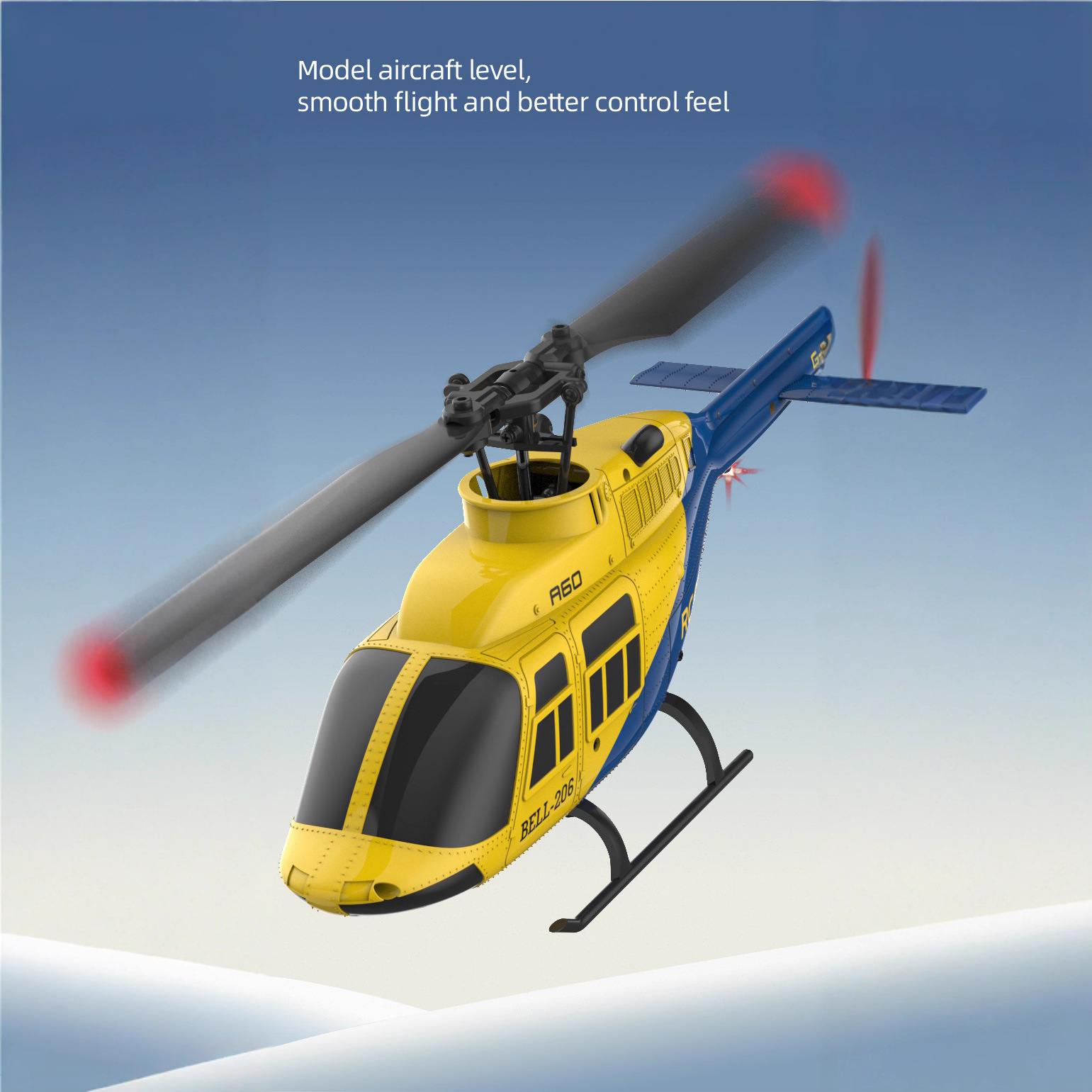 Helikopter RC Bell 206 w skali – Rc Helicopter Single Rotor recenzja i cena